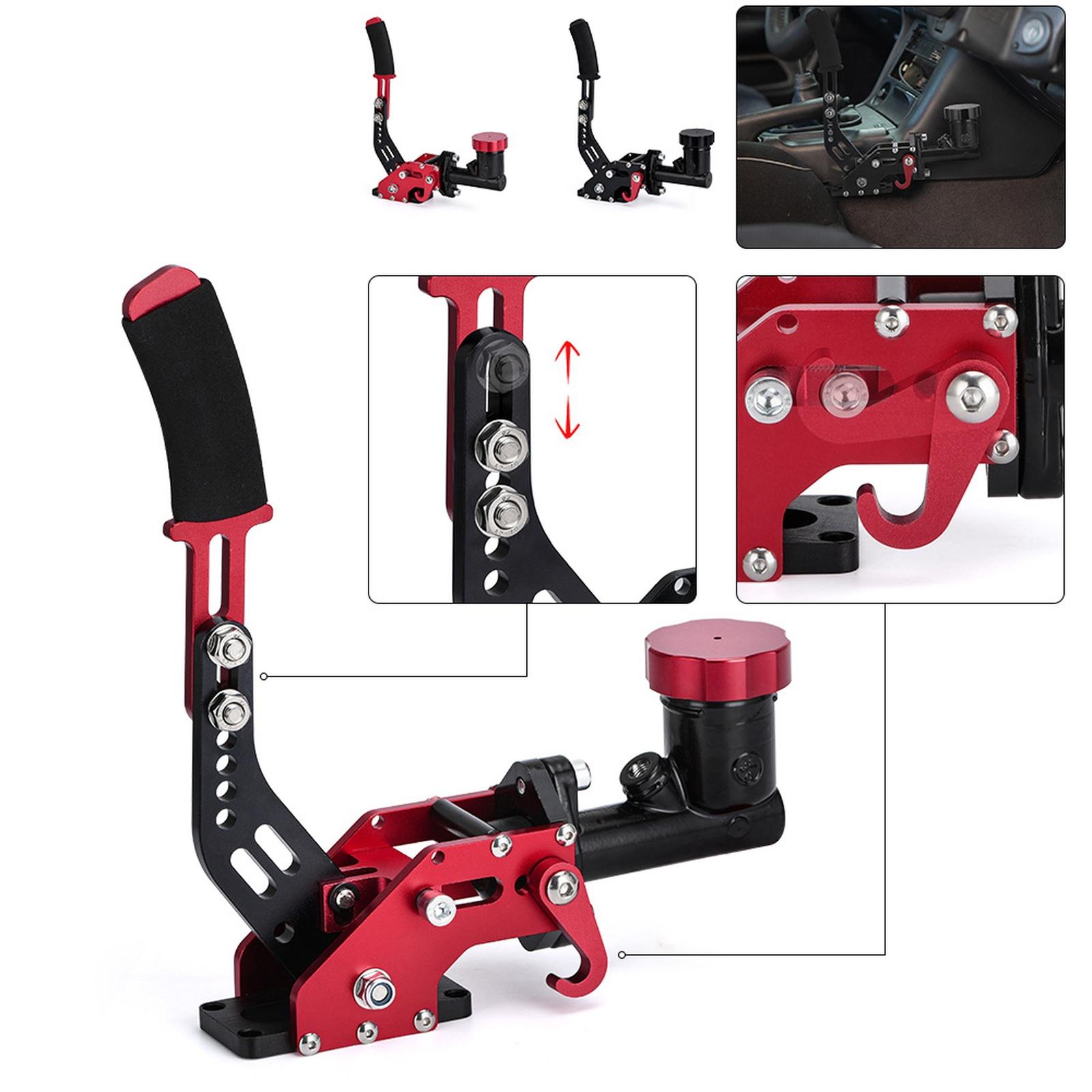 

WLR Racing Hydraulic Drift Handbrake Gear Lever With Oil Tank Hydro E-Brake 0.75Bar 3/8-24 Parking Adjustable Brake One Size