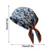Trendy 70*70cm Hair Scarf Floral Bohemia Style Hairbands Soft Square Neckerchief Hands Bag Accessory