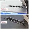 Dashboard Air AC Vent Outlet Frame Stickers Cover Trim For VW Volkswagen Polo  -  Stainless Steel Accessories Interior