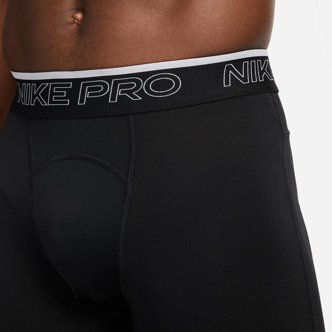 Nike Dri-Fit Letter Print Quick-Dry Training Compression Shorts Men Shorts Black DD1912-010