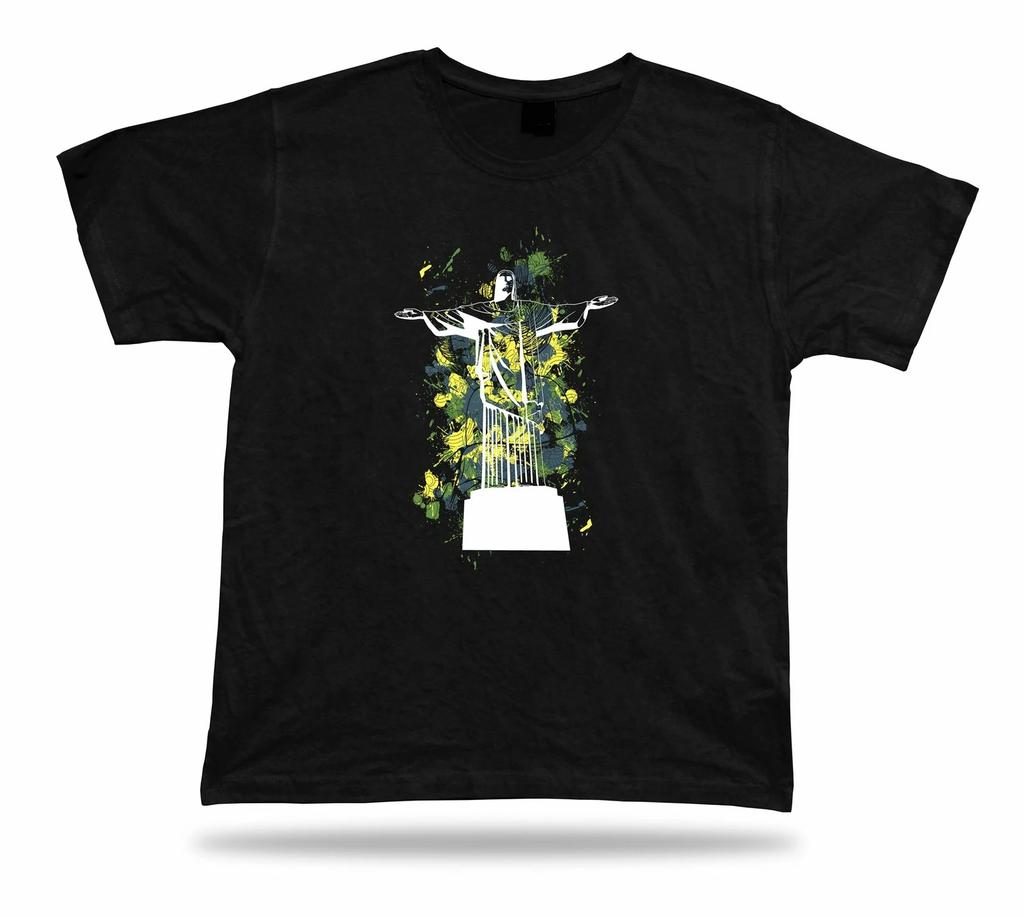 Christ the redeemer Art Statue Rio vector stylish t shirt design unisex apparel