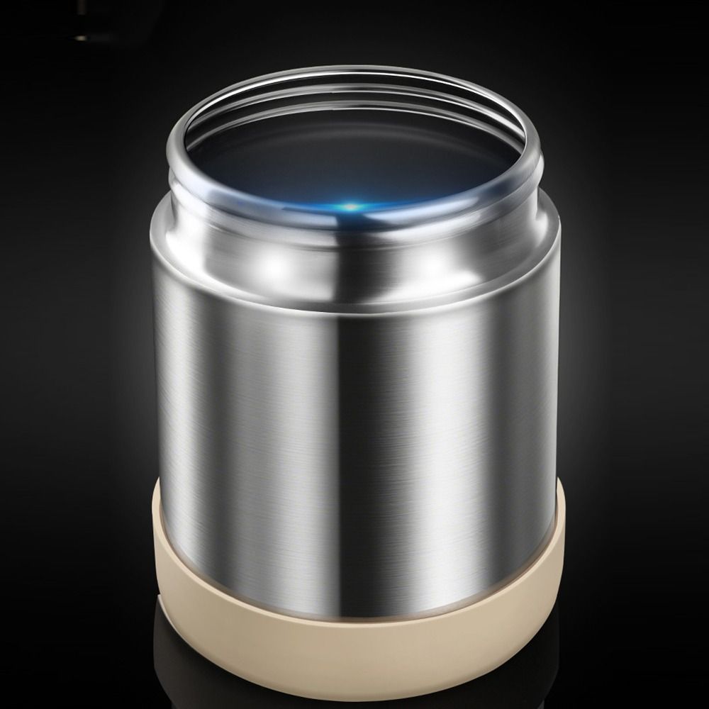 Stainless Steel Tea Tin Large Capacity 800/1000/1200ml Sealed Tea Can Moisture-proof with Visual Cover Coarse Grains Storage Box