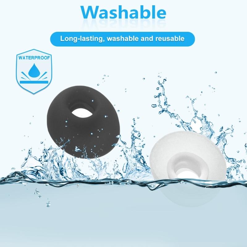 Set Vârfuri Silicon pentru Căști Căști Confortabile pentru Căști Buds Z2 Îmbunătățește Izolarea Fonică Set 6 Piese