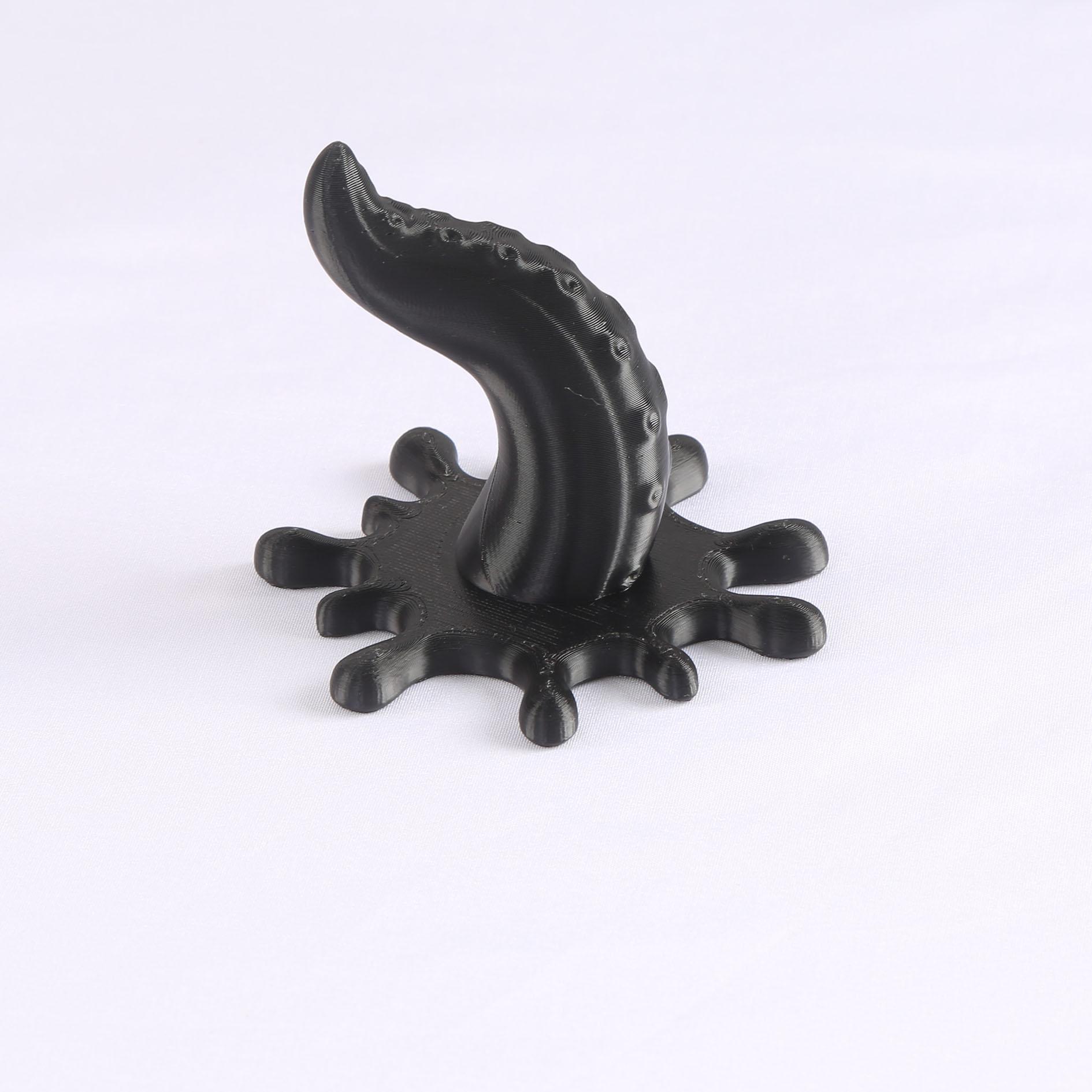 

1 шт. крючок-щупальце осьминога, напечатанный на 3D-принтере, крючок для украшения дома Kesulufeng, креативное щупальце осьминога S чёрный