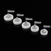 1Pcs With Screw Drawer Bearing Pulley Nylon Metal M6 External Thread Cabinet Moving Wheel Flat Sliding Door Roller