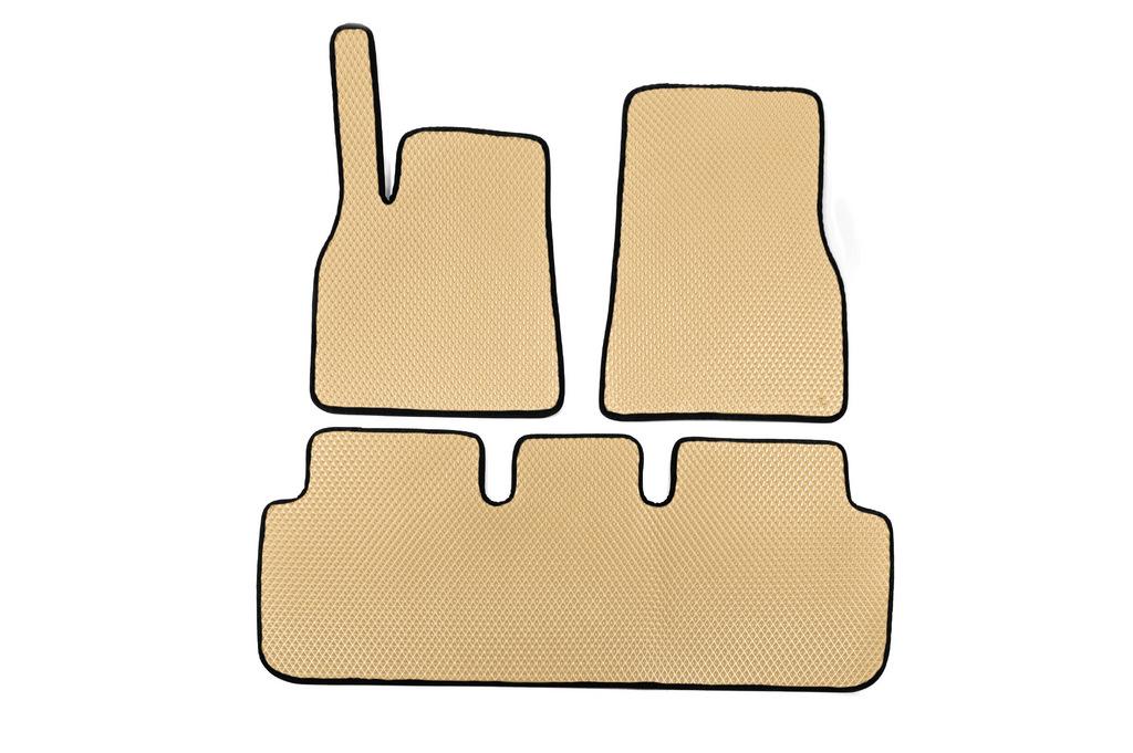 

EVA mats (2021-2025, Beige) for Tesla Model S