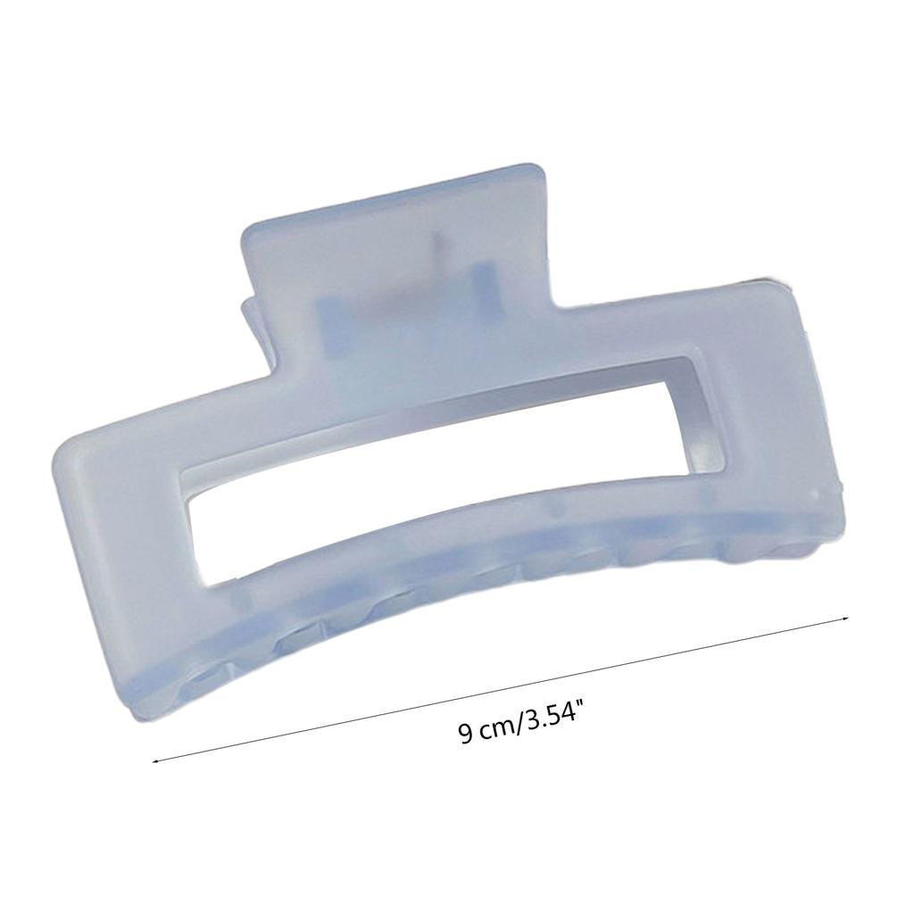 Large Hair Claw Clip for Women 3.5inch Hair Clamps for Thick and Long Hair Non-slip Square Jaw Clip for Curly Hair