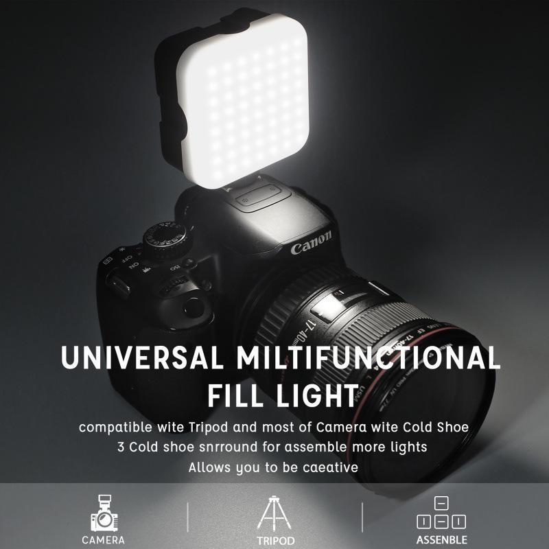 7VLOGLITE W49S RGB Portable Fill Light for Photography & Streaming
