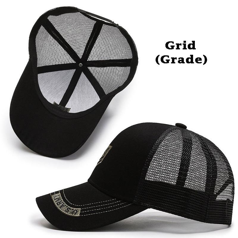 Men'S Sun Protection Sports Casual Tactical Hat Camouflage Hat Hiking Fishing Hat