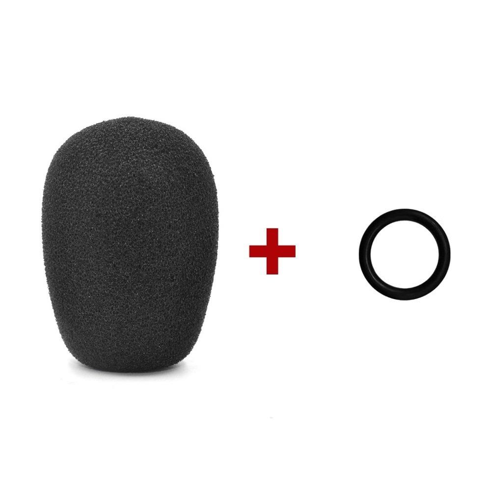 Foam Microphone Muff Pop Filter Cover for TELEX AIRMAN750/AIRMAN760 Aviation Headset Accessories
