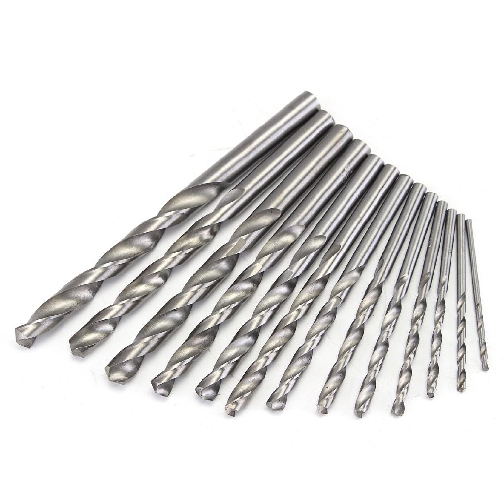 1mm - 13mm 38 pcs HSS High Speed Steel Metric Drill Bit Set in Metal Case