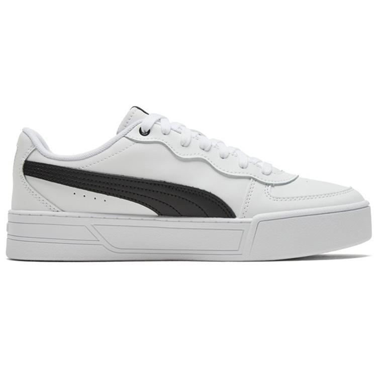 New Puma Skye White Black Women's 374764-02