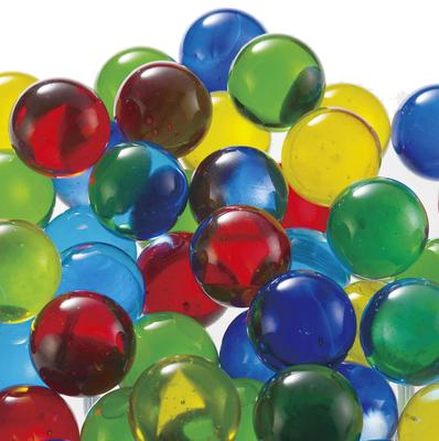 Matsuno Hobby Marbles Glass Beads Made In Japan 25mm Mixed 1 Bag K2408 (50 Marbles)