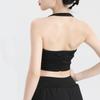 Elegant Design Backless Sportswear Adjustable Strap Women's Underwear Yoga Vest  Fitness Wear