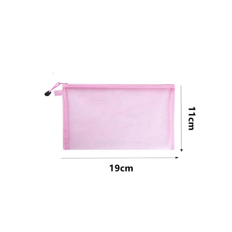 1pc Toy Storage Bag 1pc Building Block Puzzle Sub-package Bag Children Small Particle Zipper Transparent Finishing Storage Box KTY