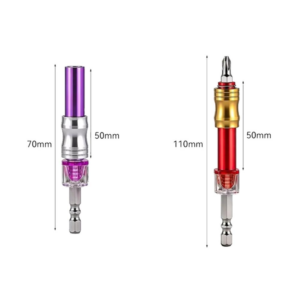 11mm 0.635in Magnetic Hex Shank Drill Socket Set 3 Position Adjustable Tool Steel Wrench Driver Kit For Auto Hardware Tool