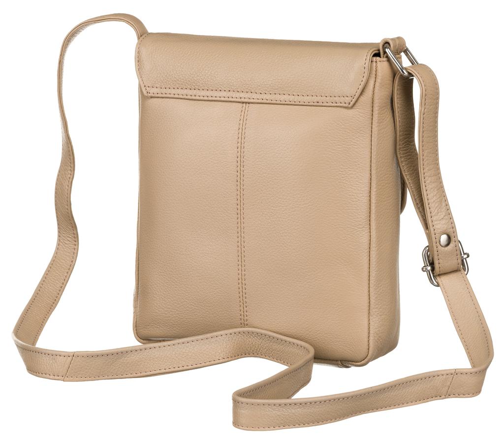 Leather handbag R-TSL-06-CPDM-8989 Beige