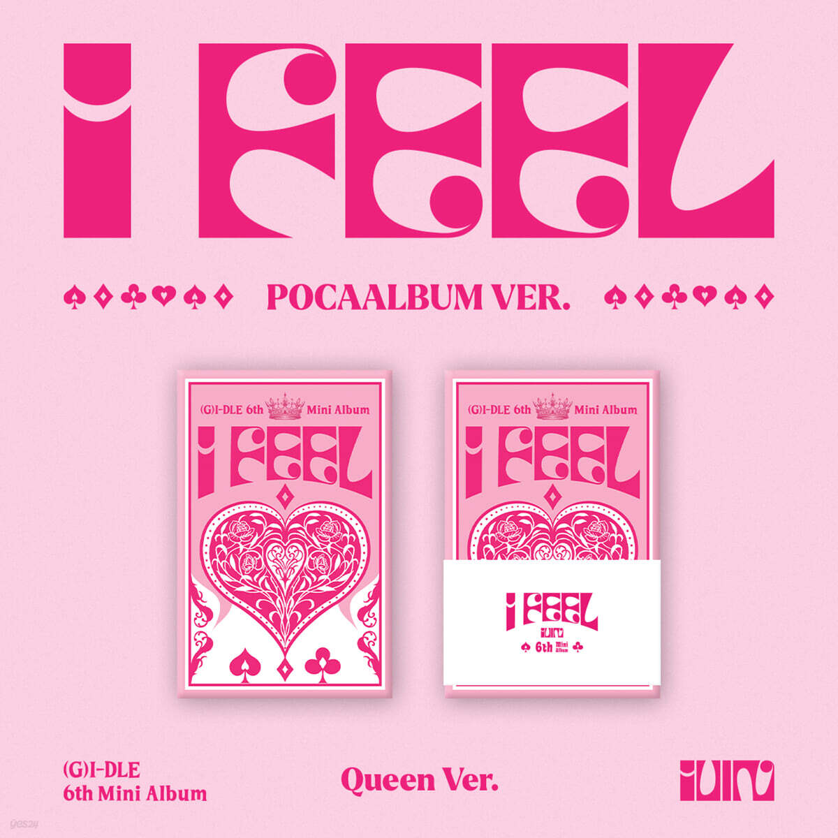 

(G)I-DLE - 6th Mini Album : I feel [PocaAlbum Ver.][Queen Ver.]