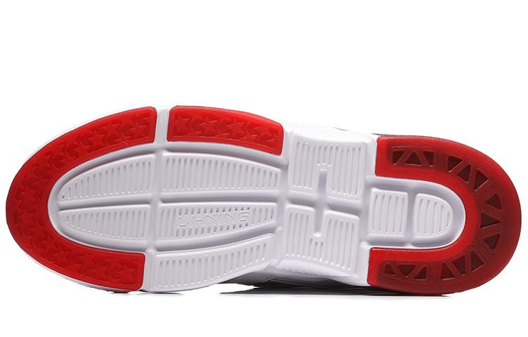 Li Ning 001 Running Shoes Unisex Low Top White/Red AGLN227-1