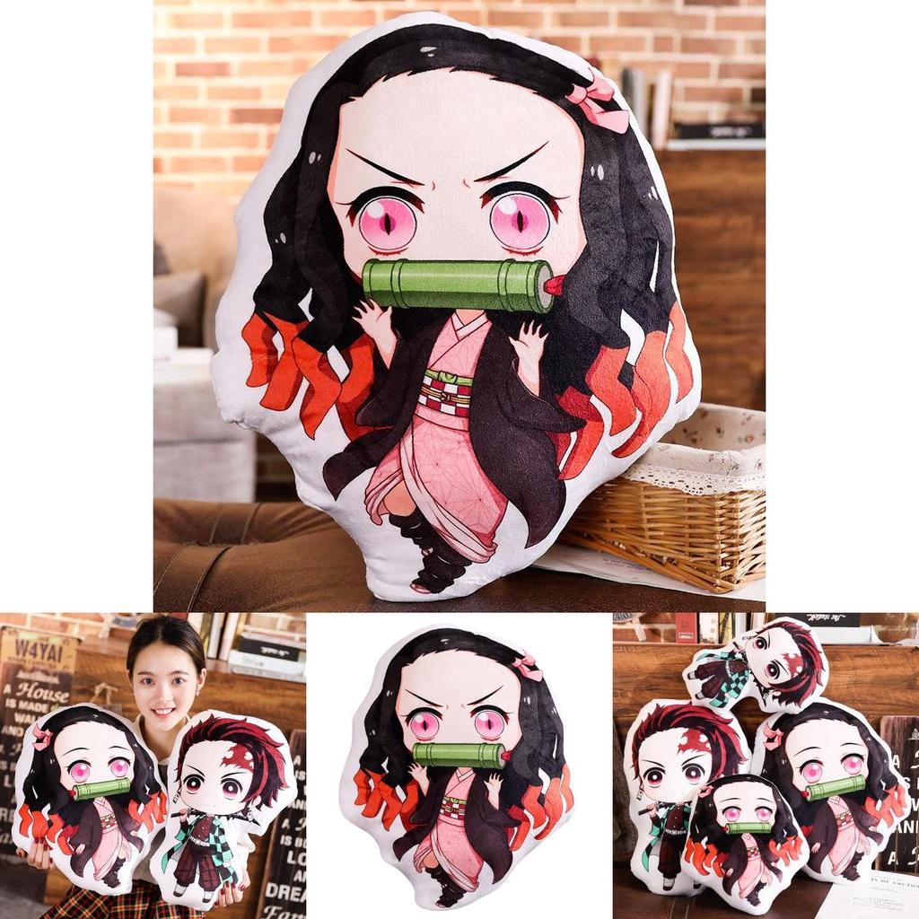 Soft Plush Pillow Of Anime Demon Slayer Kimetsu No Yaiba Kamado Nezuko For Kids