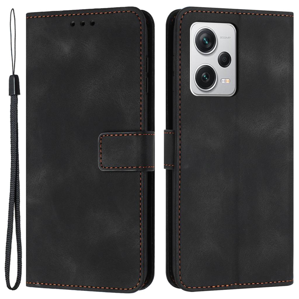 For Xiaomi Redmi Note 12 Pro 5G/12 Pro Speed 5G/Poco X5 Pro 5G Leather Case Wallet Phone Cover with Strap