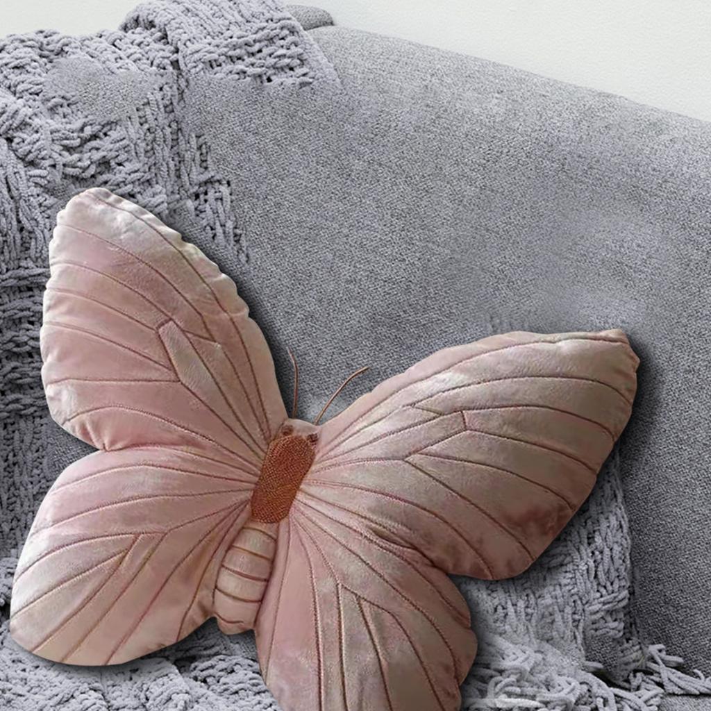 Butterfly Pillow Cushion Plush Toy Girl Pillow Doll Home Aestheticc Pillow