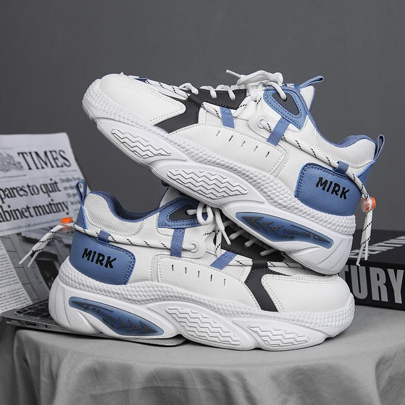 Men's Shoes Autumn New Sports Casual Breathable Height Increase Dad Shoes Men's Shoes Ins Shoes Summer
