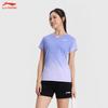 Жіночий спортивний топ Li-Ning з коротким рукавом та V-подібним вирізом AAYU218