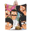 Bob Burgers  Plush Blanket Child  Flannel Throw Blanket For Living Room Warm Soft Design Quality Bedspread Gift