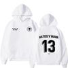 Raper NATOS WAOR 13 Bluzy Mężczyźni Kobiety Moda Hip-hop Pulower Jesień Zima Luźny Codzienny Gotycki Punk Dres Streetwear