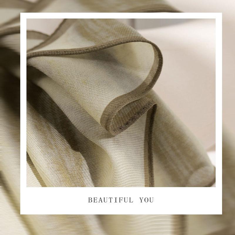 100% Mulberry Silk Scarf Fashion Women Elegant Scarves Shawl Hijab Bandana Pashmina High Quality Neckerchief Female Echarpe