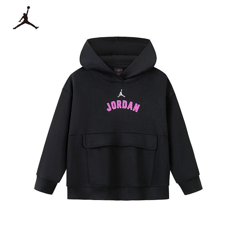 Jordan Nike AJ Girls' Hooded Terry Sweatshirt