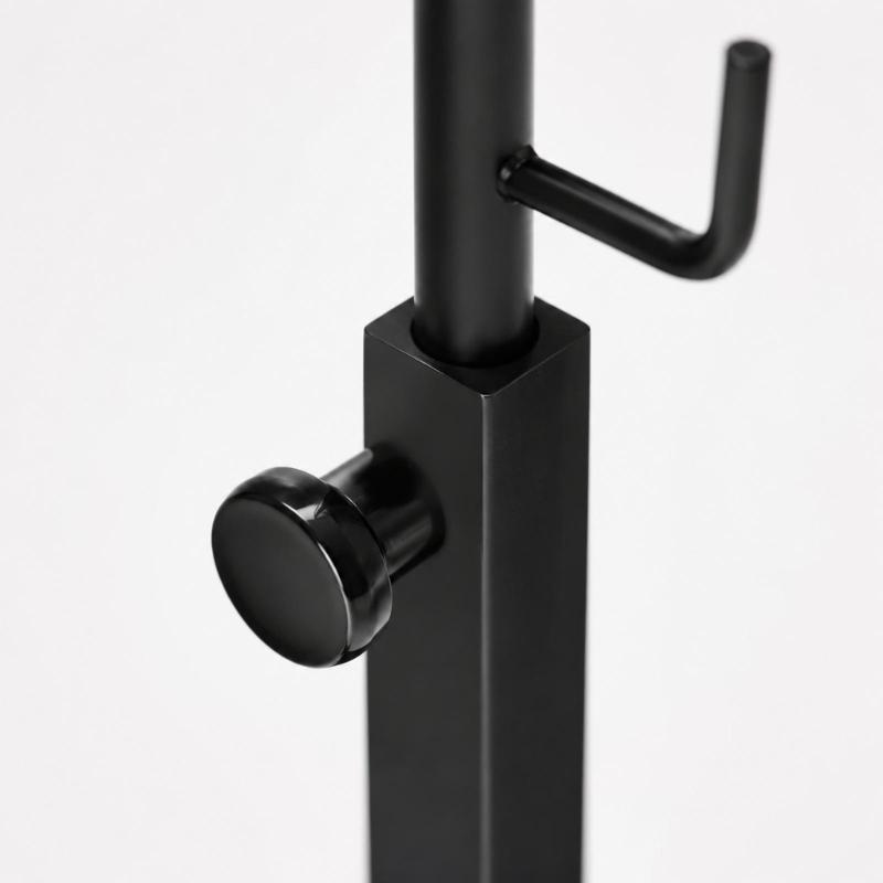 -Supporting Table Stands with Variable Placement and Side Attachment for Party Arrangements