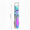 Large Opening Opening Nail Clippers Stainless Steel Nail Cutter with Nail File Toenail Cutter Nail Cutters for Elderly Adult