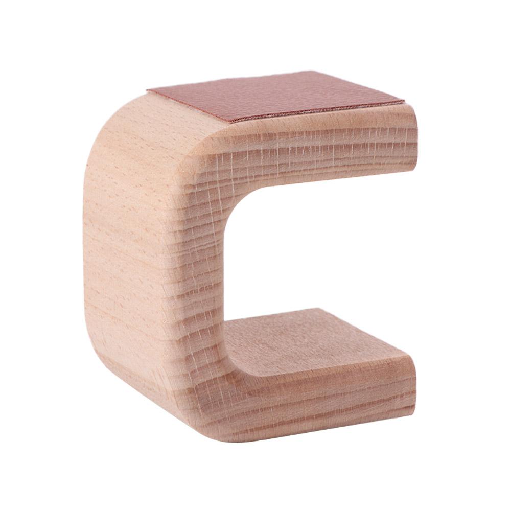 Tischplatte Ornament Uhrenständer Holz Schmuck Organizer Halter für Armband Ring