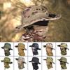 Summer Sun Hats UV Protection Outdoor Hunting Fishing Cap for Men Women Hiking Camping Visor Bucket Hat Breathable Fisherman Hat