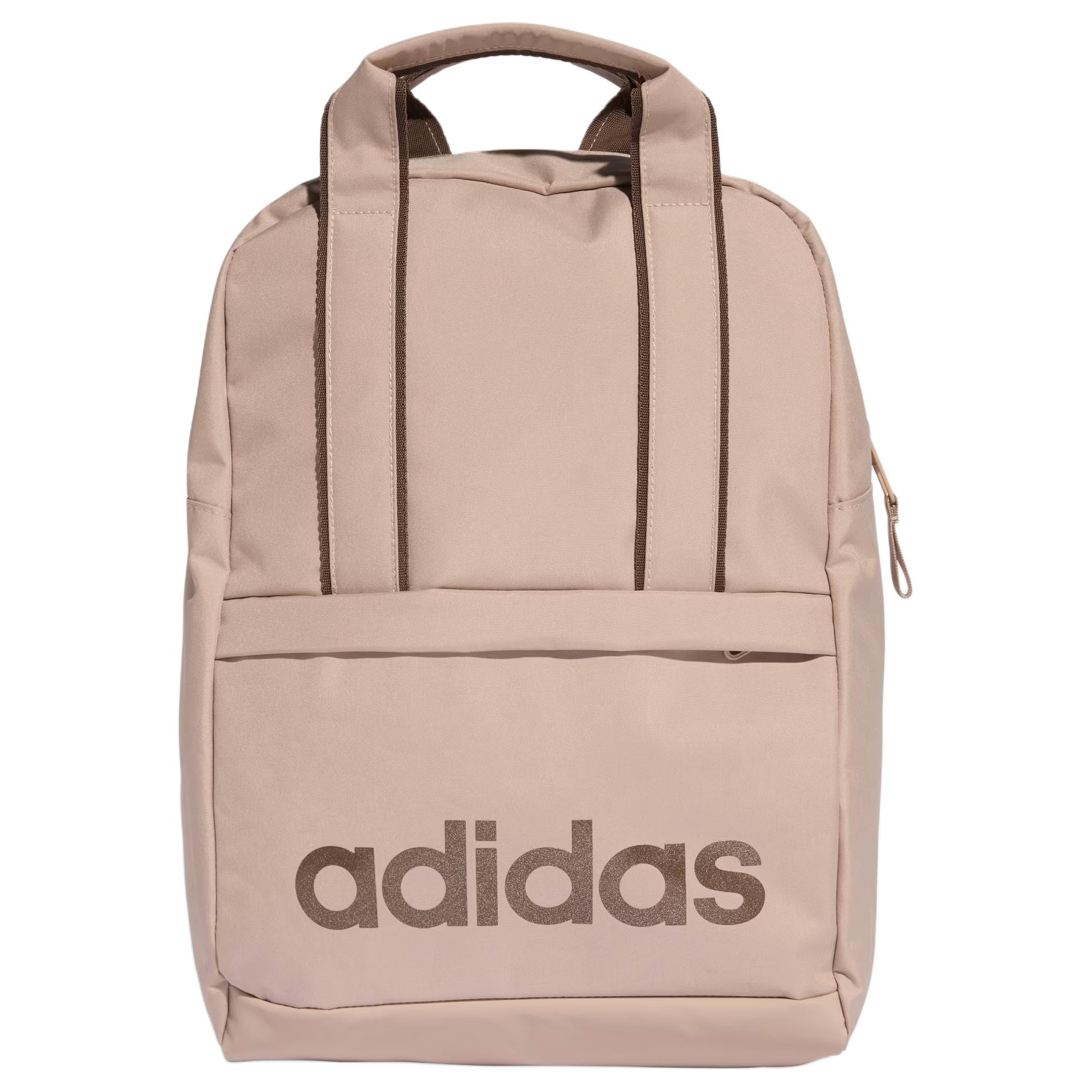 Adidas Linear Essentials 19,5 л Рюкзак с логотипом-буквой из полиэстера Женский рюкзак Розовый JZ7567 Pink