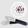 Ergonomic Bicycles Disc Brake Truing Tool Bike Disc Brake Rotors Truing Tool for Repair and Adjustment