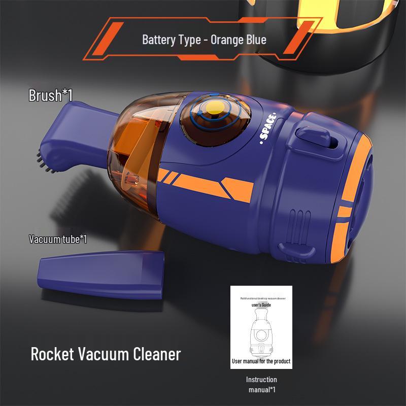 Portable USB-Charged Cartoon Mini Desktop Vacuum Cleaner
