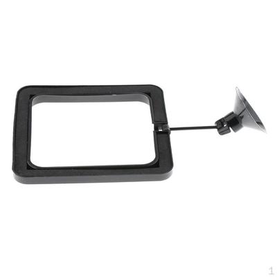 Aquarium Fish Tank Fishes Feeding Flake Ring Square Feeder