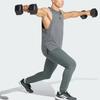 adidas Designed For Training Workout Tank Top Men Tops Gray IS3819