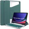 OLOEY Transparent Rotating Bluetooth Keyboard Case for Samsung Tab S9 Series