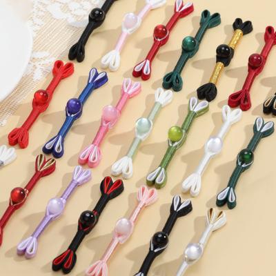20Pcs Modern Stylish Cheongsam Button Traditional Delicate Hanfu Decorative Buckle Elegant Chinese Classical Button Clothing