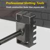 Professional Electrical Box Puncher with Square Shank Square Hole Punching Slotting Tool For Quick Socket Installation