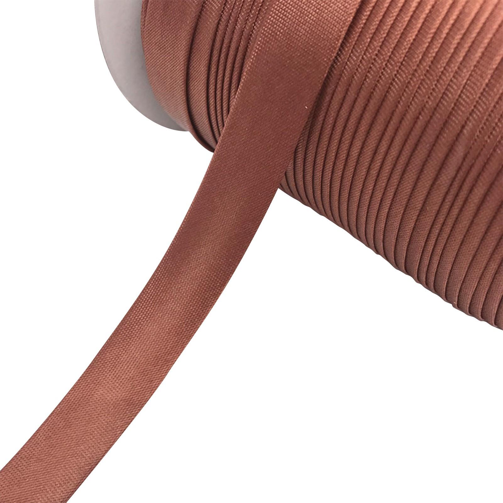 

15 мм лента для шитья по краю косая бейка шнур веревка для самостоятельного изготовления лоскутной одежды и отделки домашнего текстиля One Size кофейный