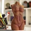 3D жіночий торс - Паперове моделювання своїми руками, Мистецтво, Декор для дому, Паперові головоломки, Класична скульптура, Гофрокартон, Жіночий торс, Статуетка дівчини
