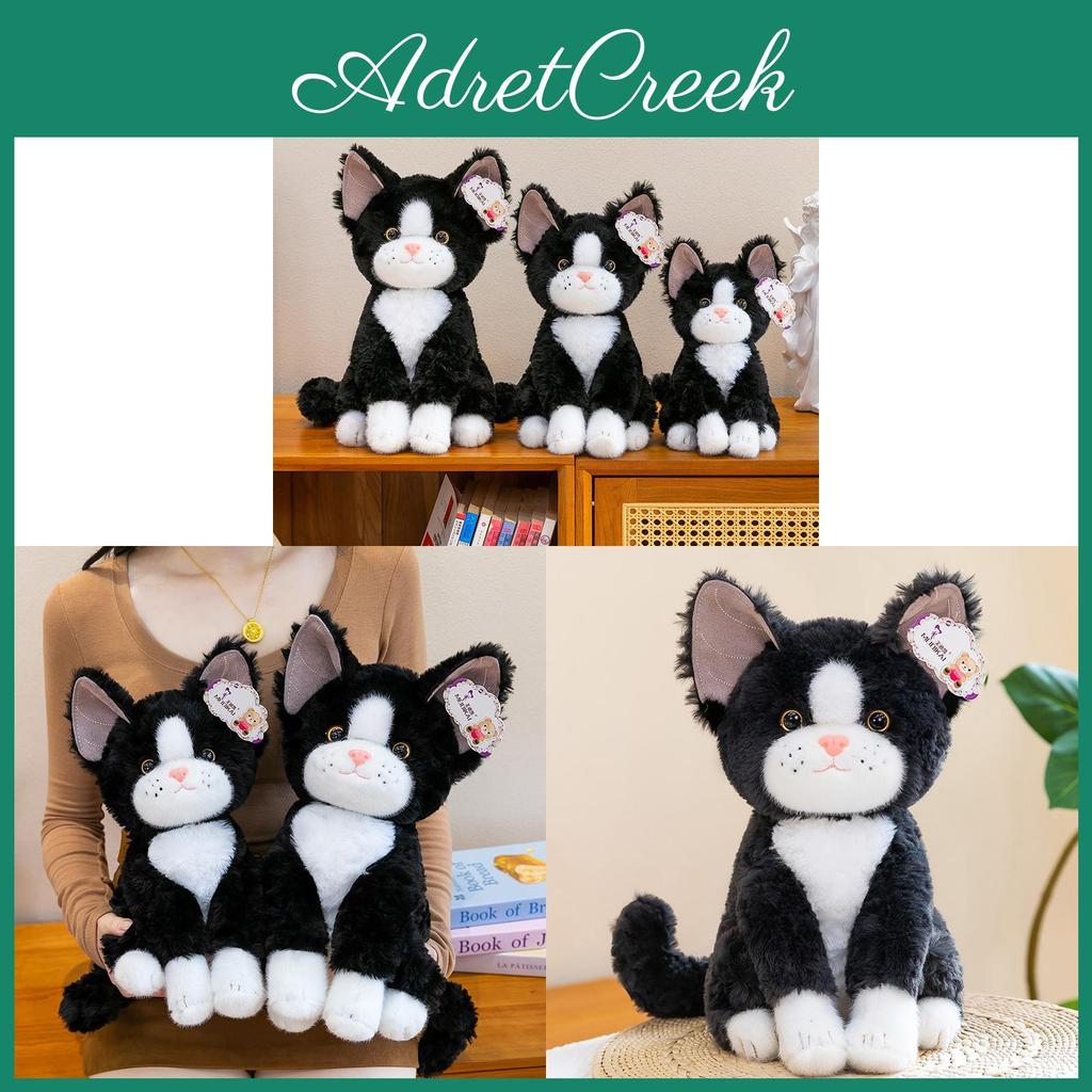 Super Cute Cat Cartoon Plush Doll With Pp Cotton Filling For Birthday Gift And Collection