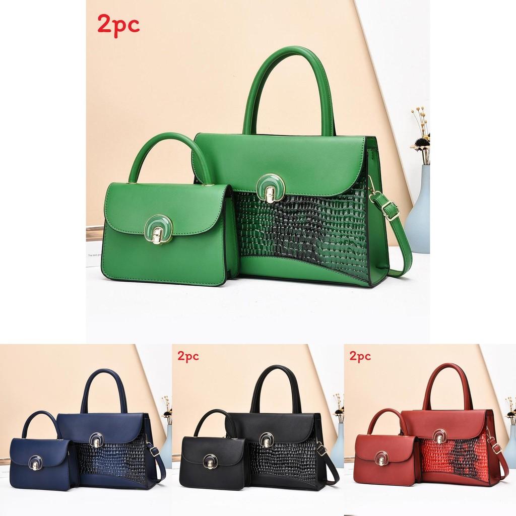 Pu Tote Bag With With Serpentine Print Design And Inner Pouch For Casual Travel Ladies Office Use