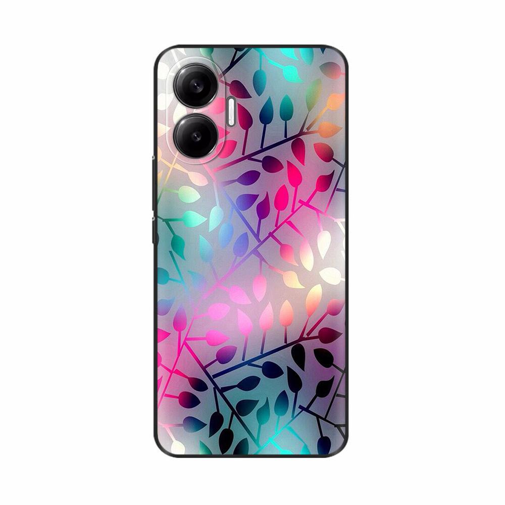 For Xiaomi Poco F7 PocoF7 Phone Cover For Redmi Turbo 4 Pro 5G Case Silicone Cute Love Painted Shockproof Shell Bumper Fundas