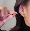 Elegant Black Square Earrings for Women - Minimalist Luxury and Style